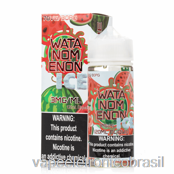 Vape Recarregável Ice Watanomenon - Nomenon E-líquidos - 120ml 0mg